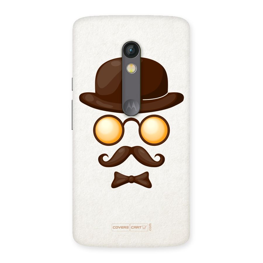 Retro Style Back Case for Moto X Play