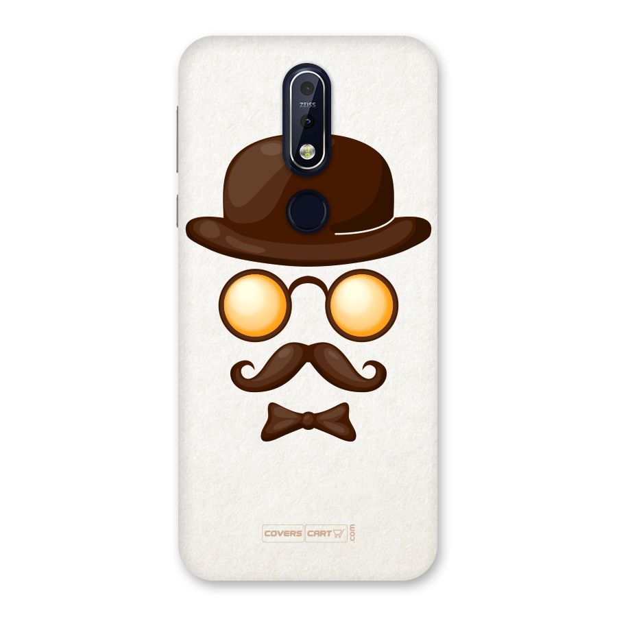 Retro Style Back Case for Nokia 7.1