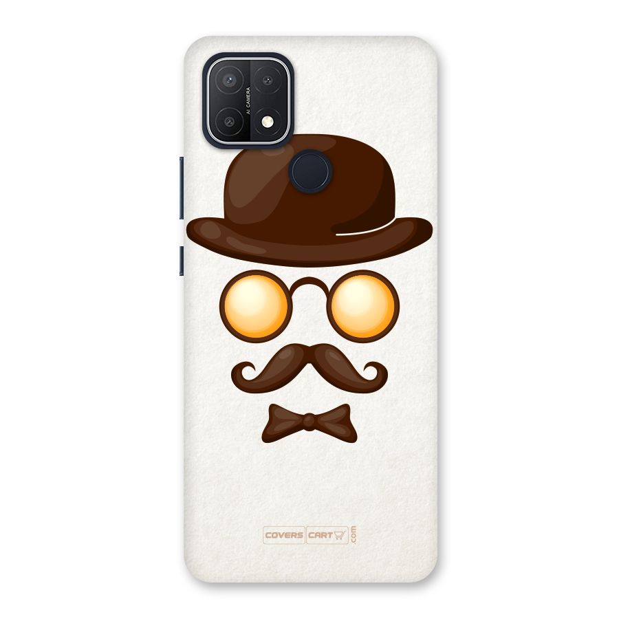 Retro Style Back Case for Oppo A15s