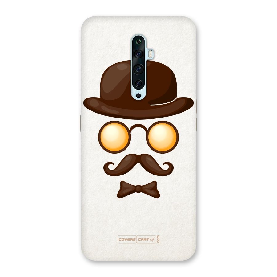 Retro Style Back Case for Oppo Reno2 F