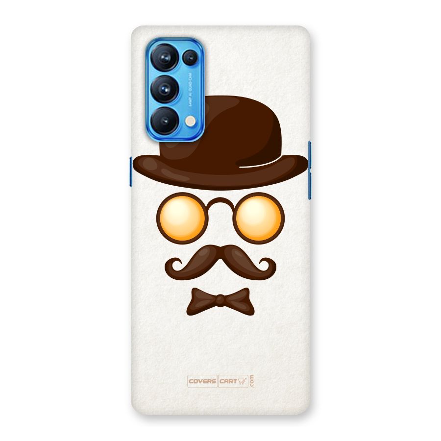Retro Style Back Case for Oppo Reno5 Pro 5G