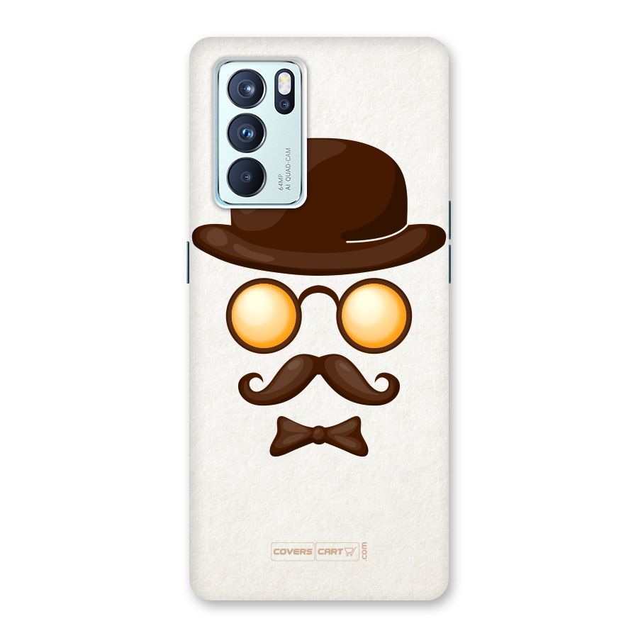 Retro Style Back Case for Oppo Reno6 Pro 5G