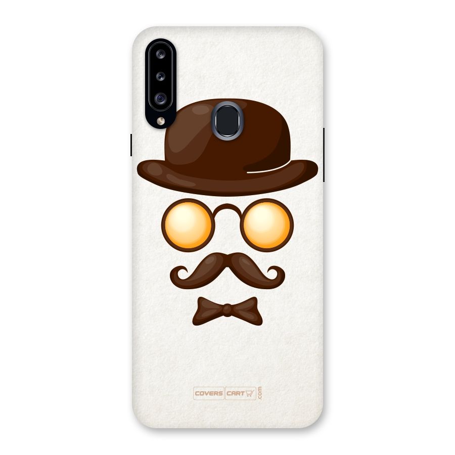 Retro Style Back Case for Samsung Galaxy A20s