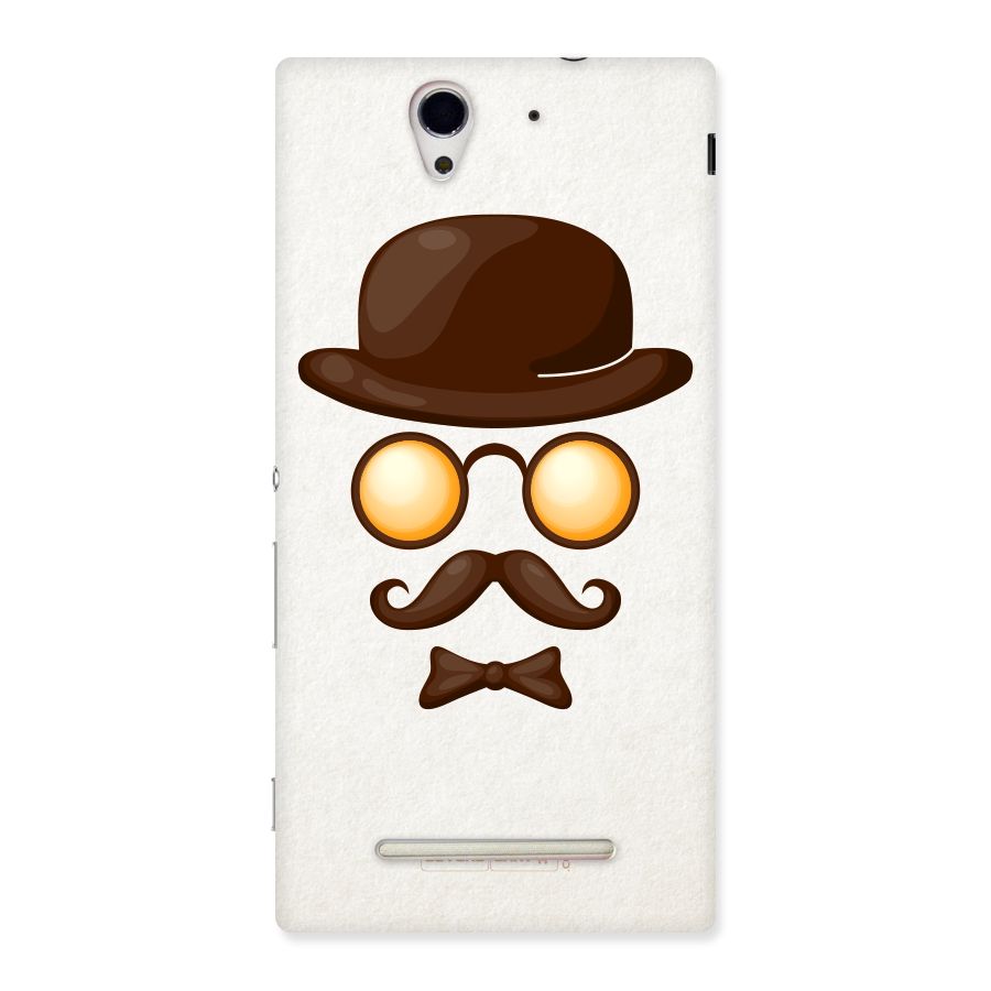 Retro Style Back Case for Sony Xperia C3