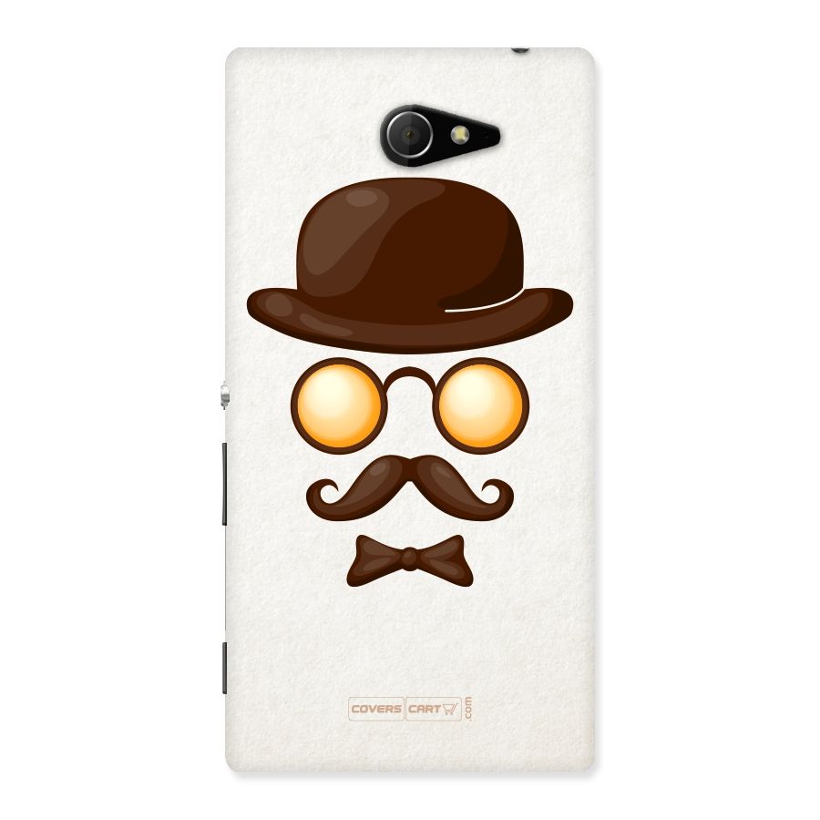 Retro Style Back Case for Sony Xperia M2