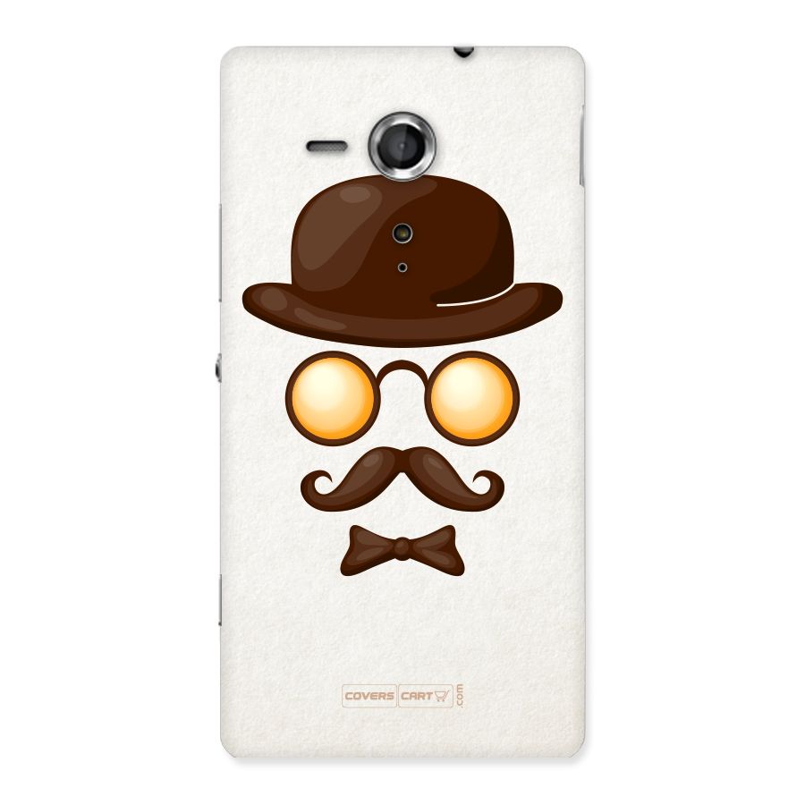 Retro Style Back Case for Sony Xperia SP