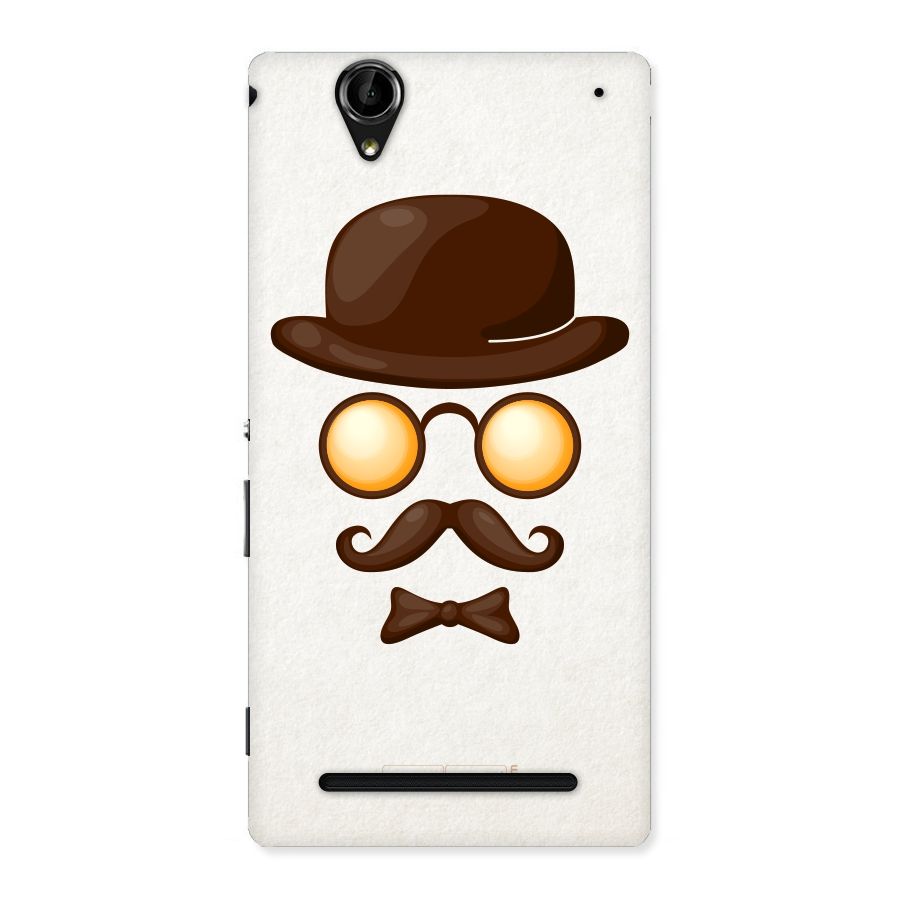 Retro Style Back Case for Sony Xperia T2
