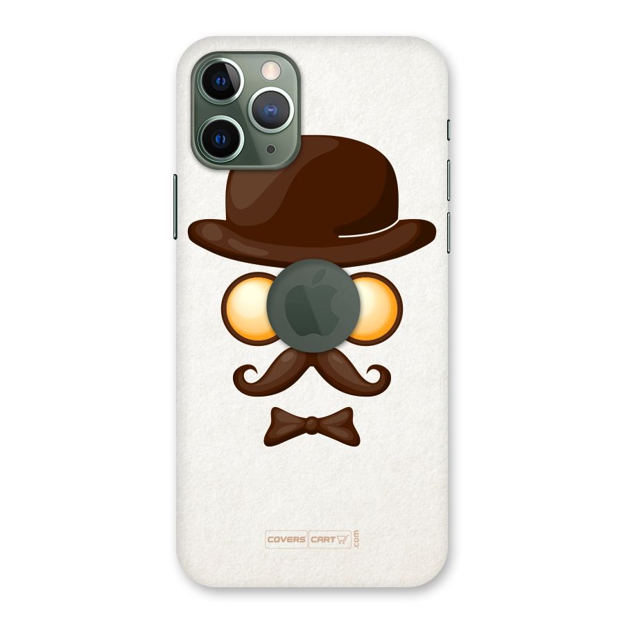 Retro Style Back Case for iPhone 11 Pro Logo  Cut