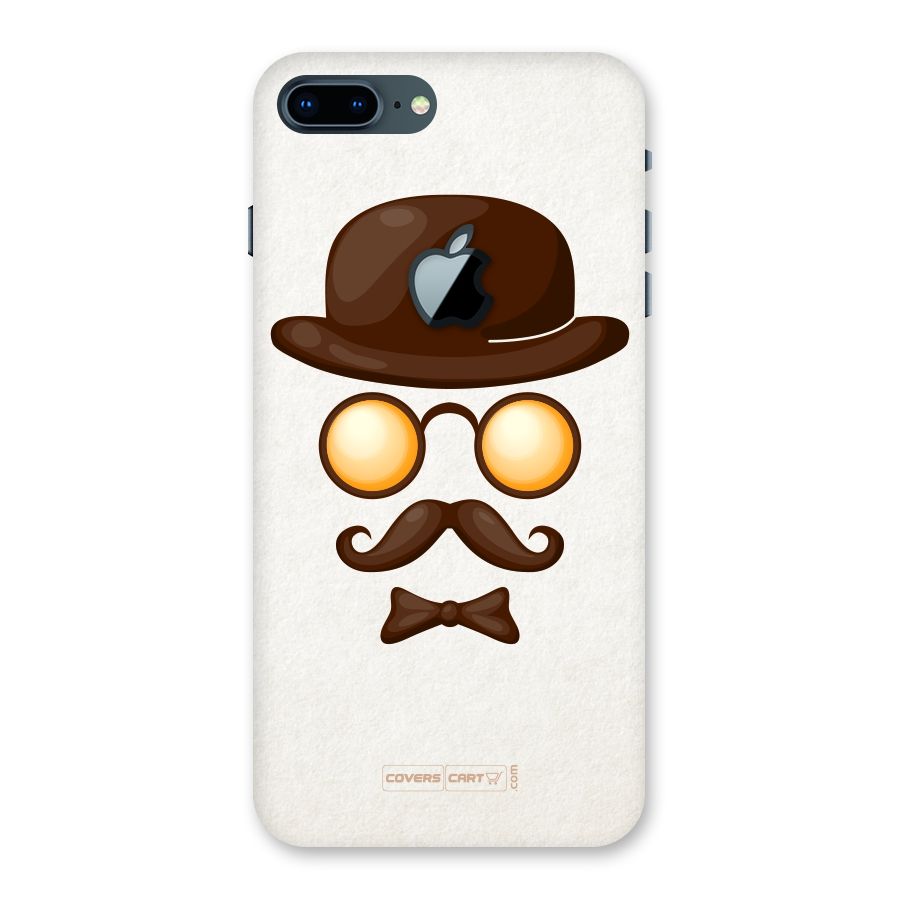 Retro Style Back Case for iPhone 7 Plus Apple Cut