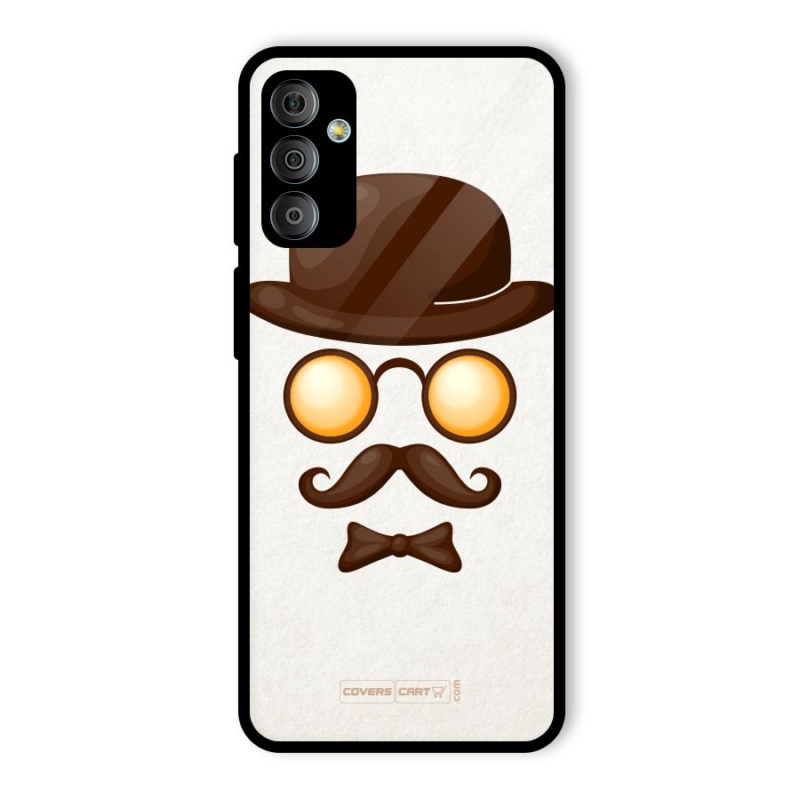 Retro Style Glass Back Case for Galaxy F23