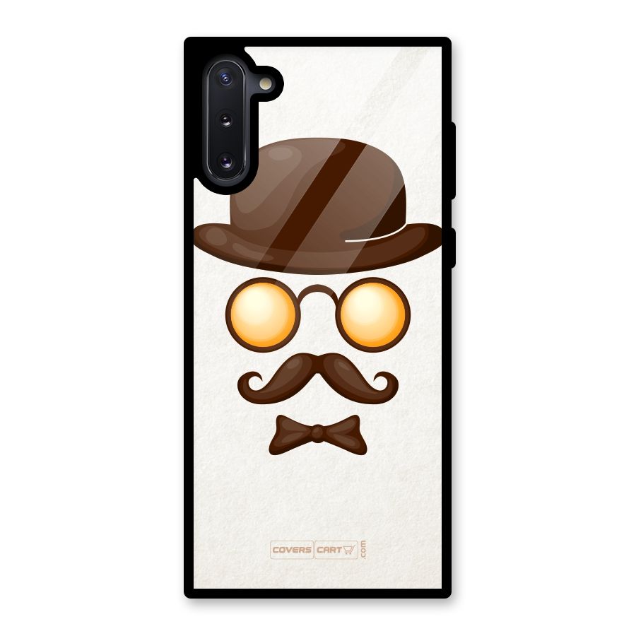 Retro Style Glass Back Case for Galaxy Note 10
