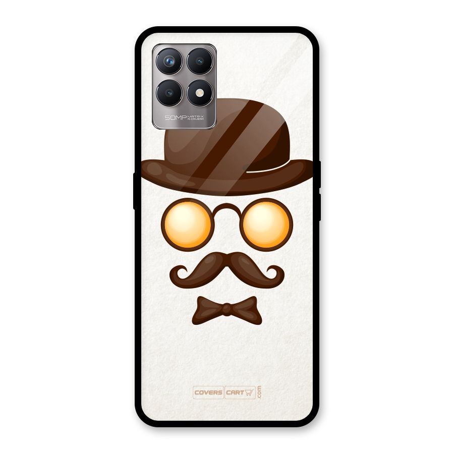 Retro Style Glass Back Case for Realme Narzo 50