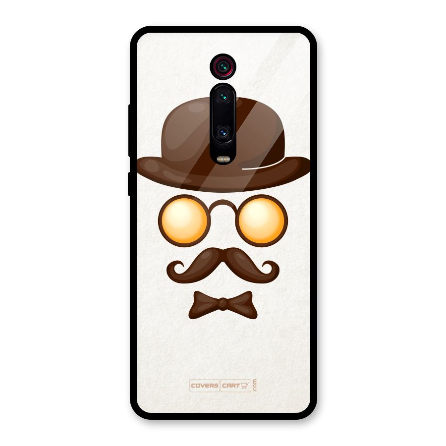 Retro Style Glass Back Case for Redmi K20 Pro