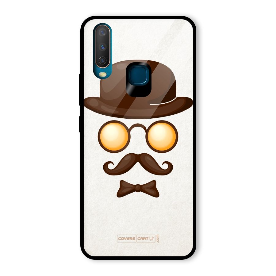 Retro Style Glass Back Case for Vivo U10