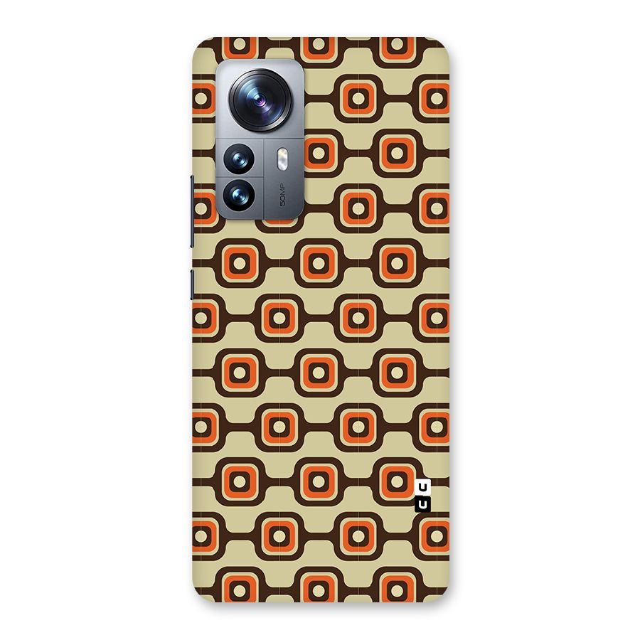 Retro Vintage Pattern Back Case for Xiaomi 12 Pro