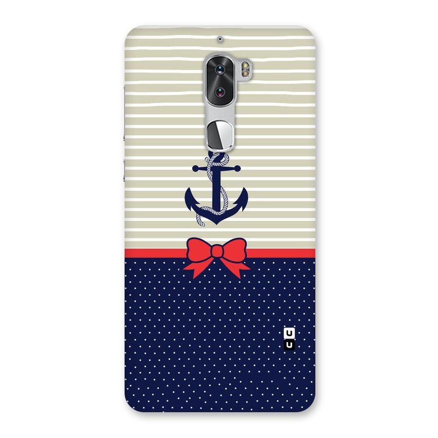 Ribbon Anchor Back Case for Coolpad Cool 1