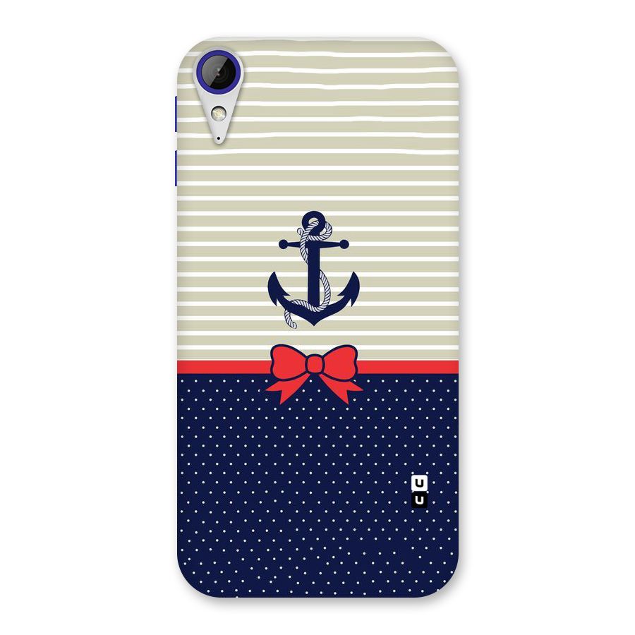 Ribbon Anchor Back Case for Desire 830