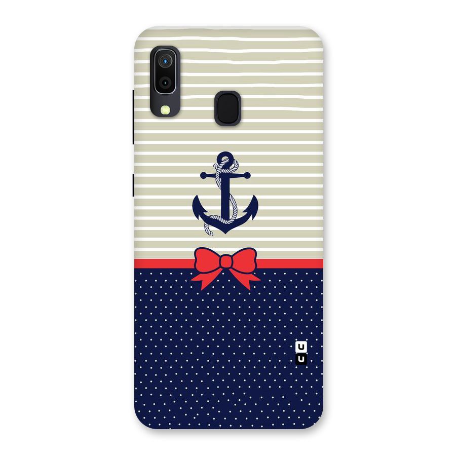 Ribbon Anchor Back Case for Galaxy A30