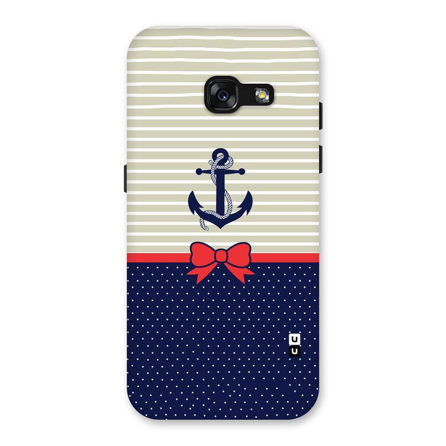 Ribbon Anchor Back Case for Galaxy A3 (2017)