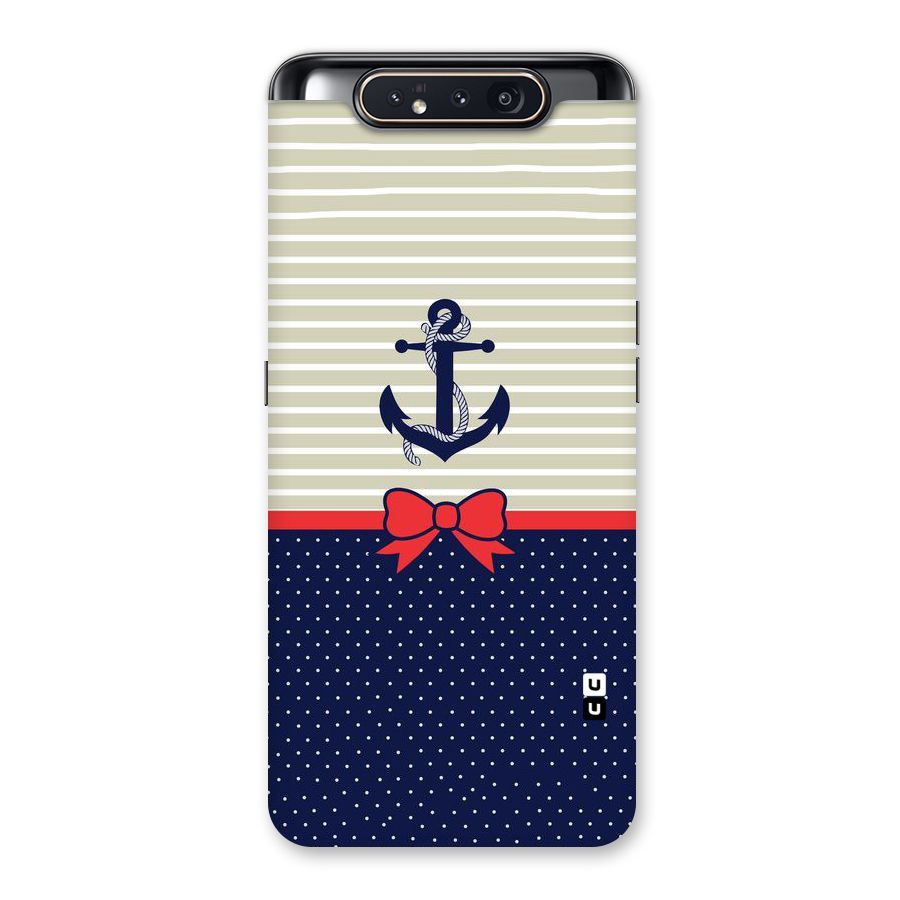 Ribbon Anchor Back Case for Galaxy A80