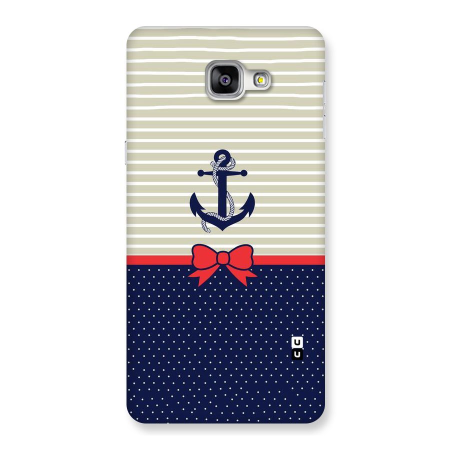 Ribbon Anchor Back Case for Galaxy A9