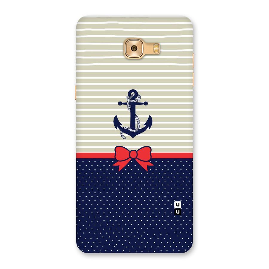 Ribbon Anchor Back Case for Galaxy C9 Pro