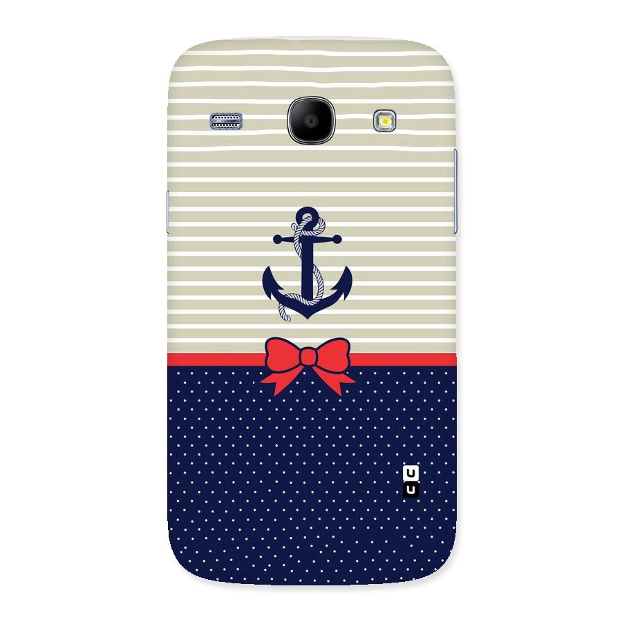 Ribbon Anchor Back Case for Galaxy Core