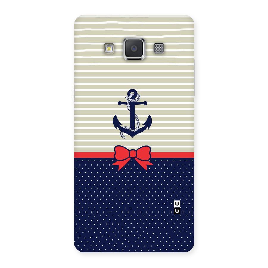 Ribbon Anchor Back Case for Galaxy Grand Max