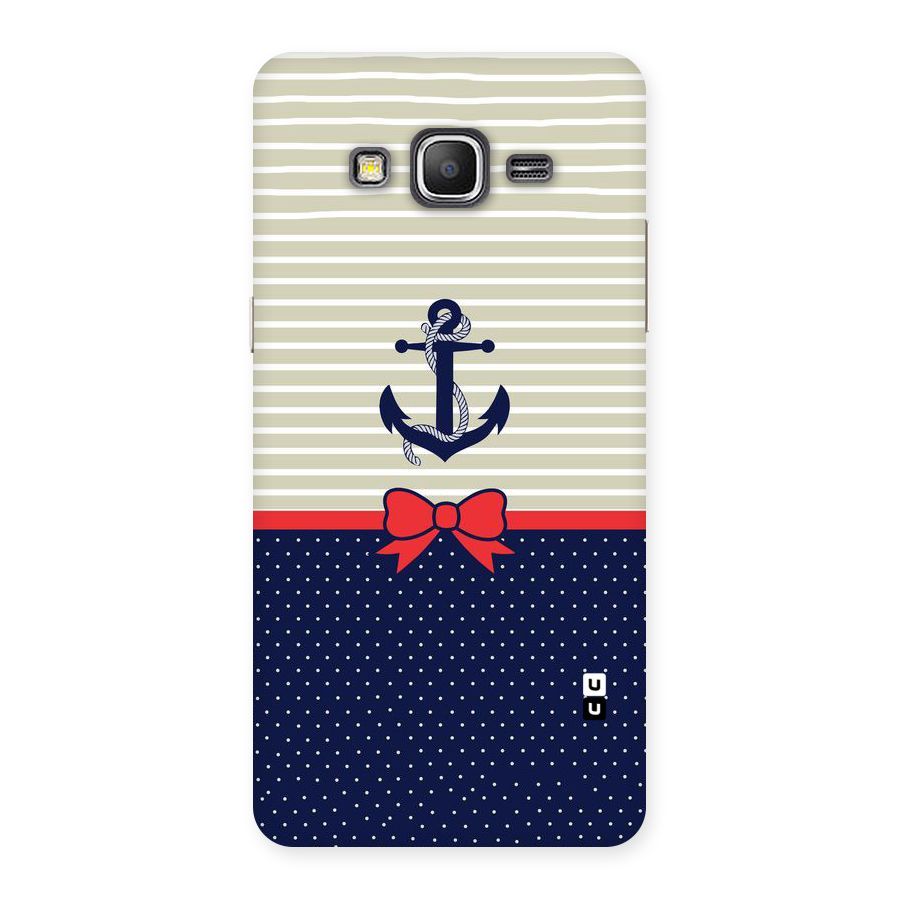 Ribbon Anchor Back Case for Galaxy Grand Prime