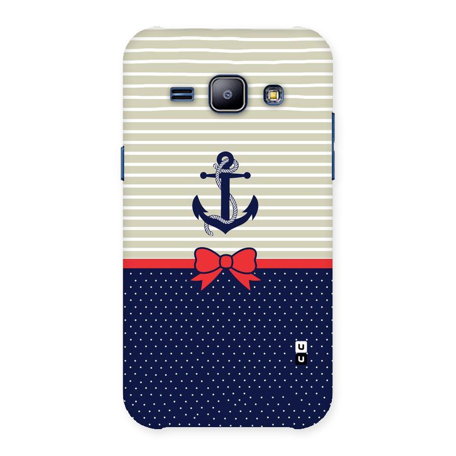 Ribbon Anchor Back Case for Galaxy J1