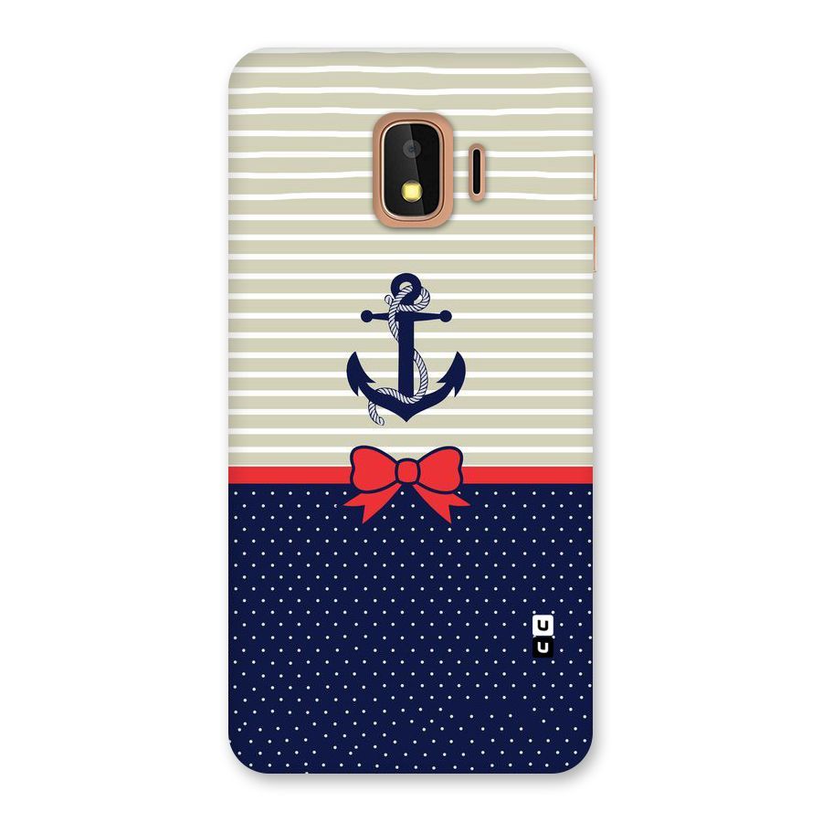 Ribbon Anchor Back Case for Galaxy J2 Core
