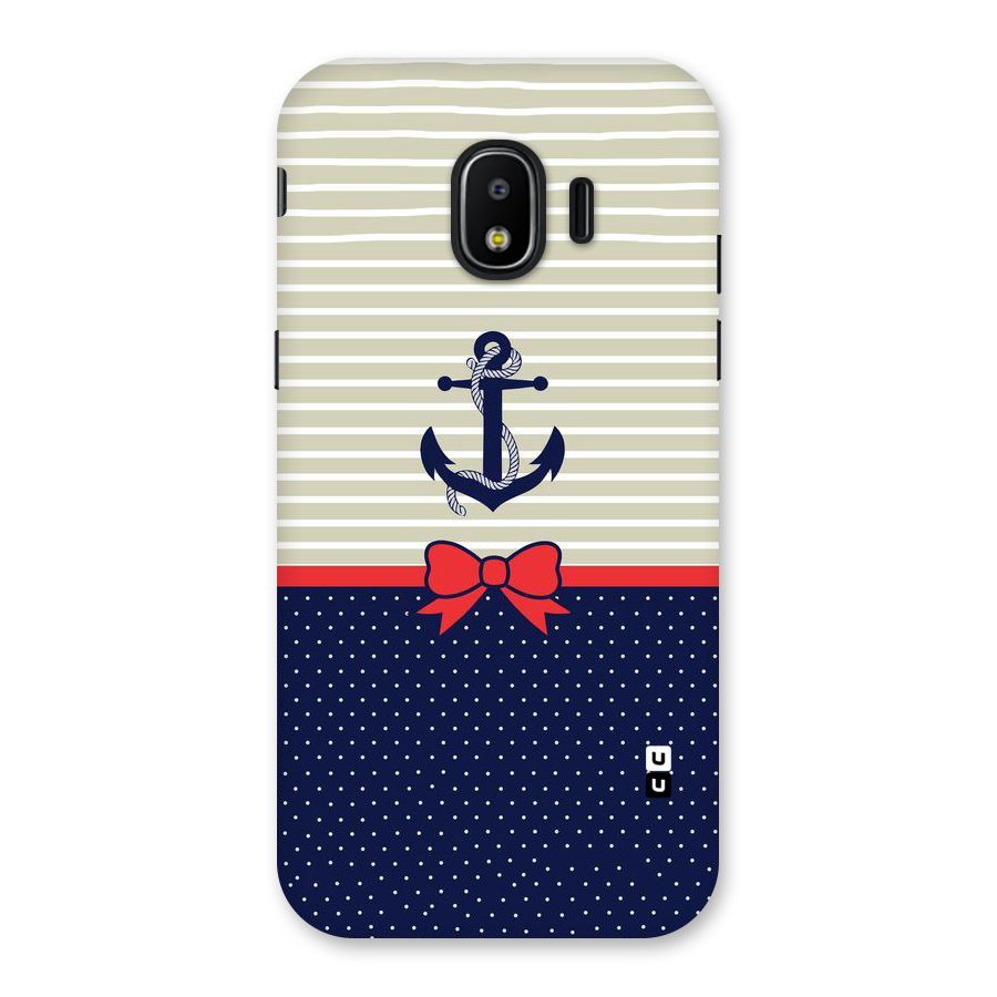Ribbon Anchor Back Case for Galaxy J2 Pro 2018