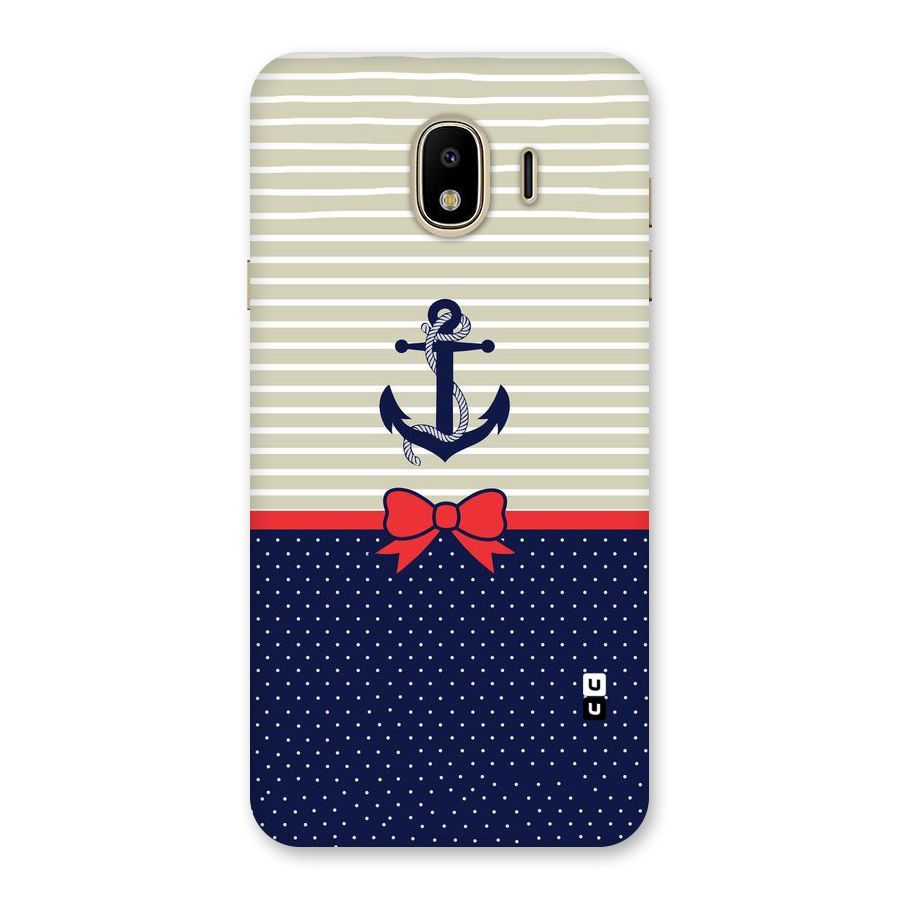 Ribbon Anchor Back Case for Galaxy J4