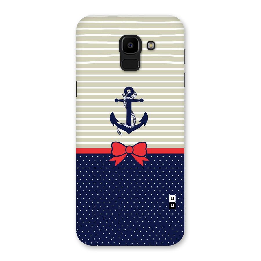 Ribbon Anchor Back Case for Galaxy J6