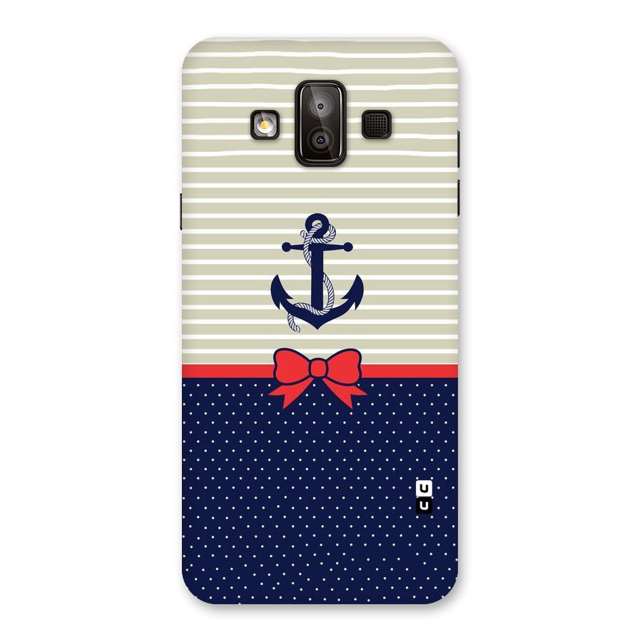 Ribbon Anchor Back Case for Galaxy J7 Duo