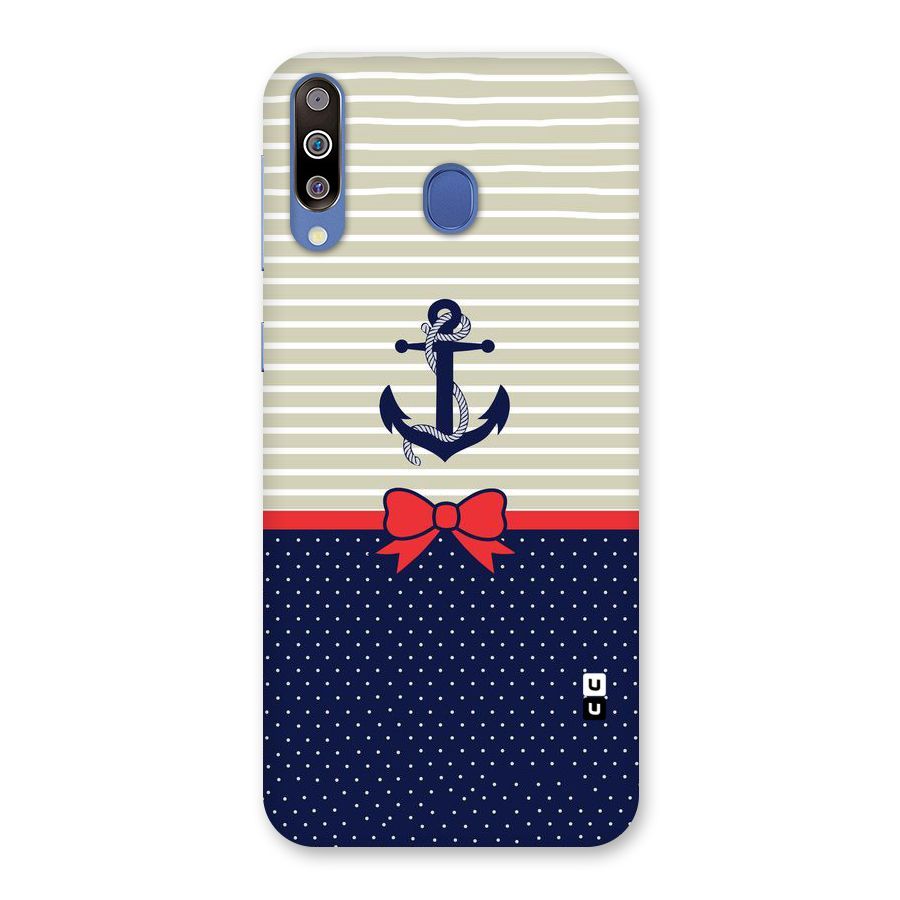 Ribbon Anchor Back Case for Galaxy M30