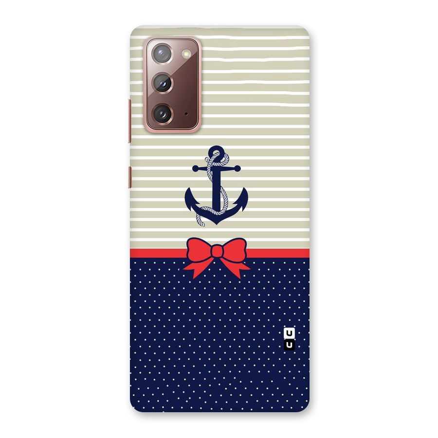 Ribbon Anchor Back Case for Galaxy Note 20