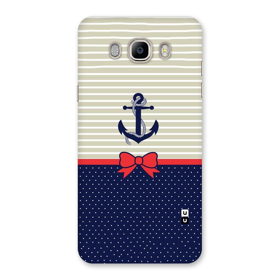 Ribbon Anchor Back Case for Galaxy On8