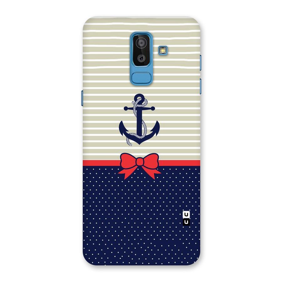 Ribbon Anchor Back Case for Galaxy On8 (2018)