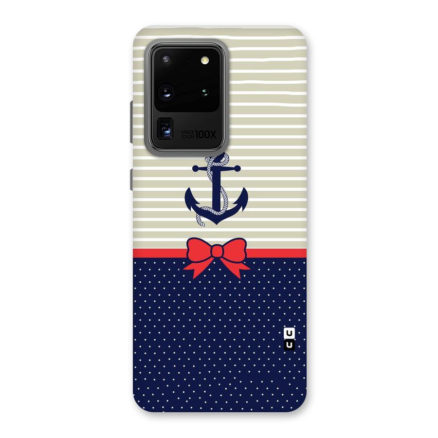 Ribbon Anchor Back Case for Galaxy S20 Ultra