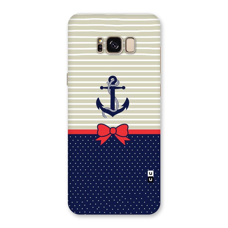 Ribbon Anchor Back Case for Galaxy S8 Plus