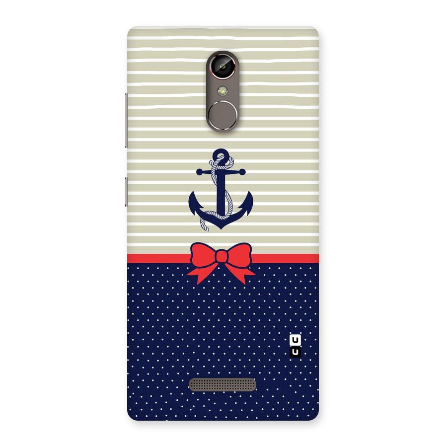 Ribbon Anchor Back Case for Gionee S6s