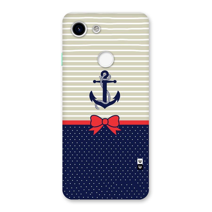 Ribbon Anchor Back Case for Google Pixel 3