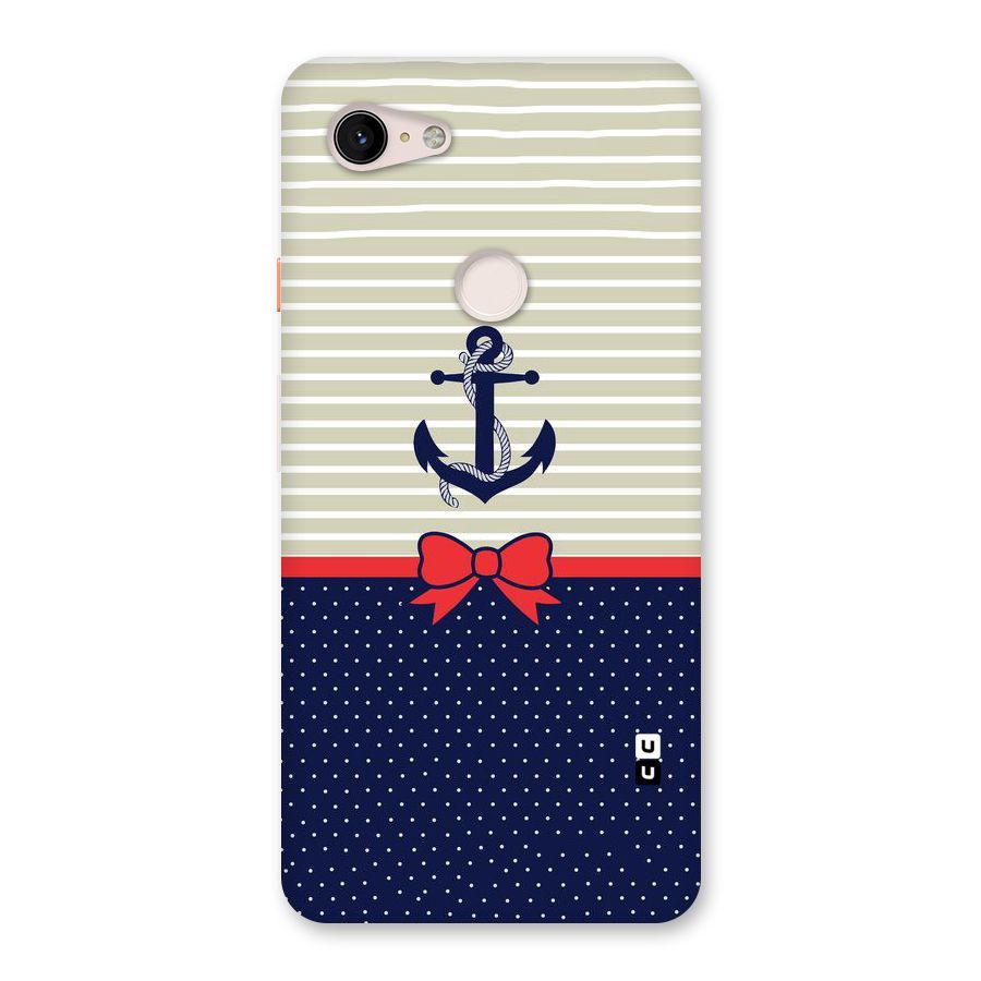 Ribbon Anchor Back Case for Google Pixel 3 XL