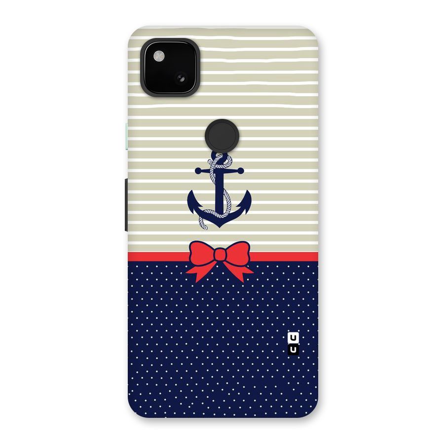 Ribbon Anchor Back Case for Google Pixel 4a