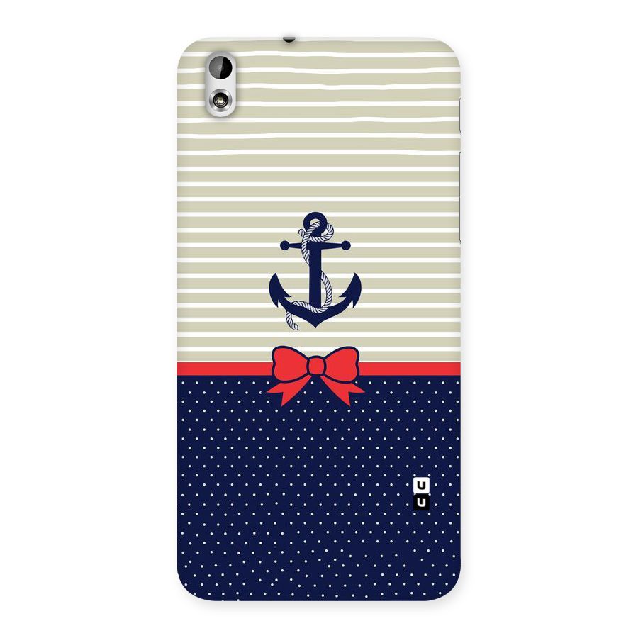 Ribbon Anchor Back Case for HTC Desire 816g