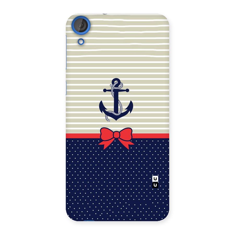 Ribbon Anchor Back Case for HTC Desire 820s