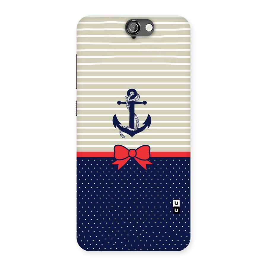 Ribbon Anchor Back Case for HTC One A9