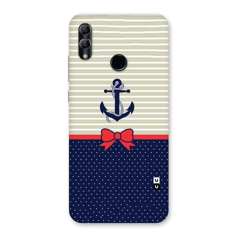 Ribbon Anchor Back Case for Honor 10 Lite