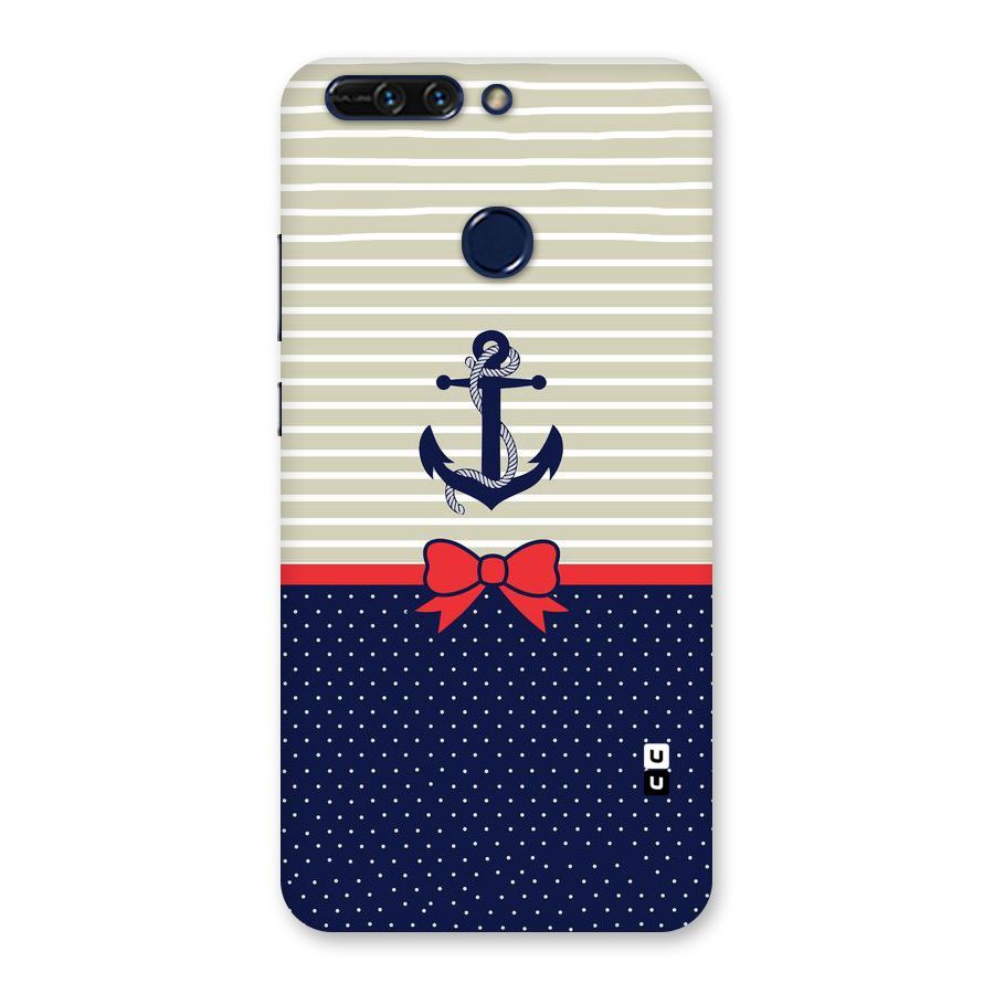 Ribbon Anchor Back Case for Honor 8 Pro